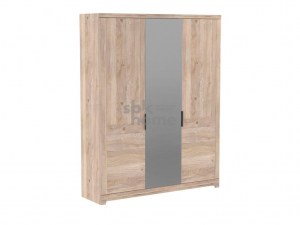 Юта Шкаф 3-х дверный широкий с зеркалом (SBK-Home)